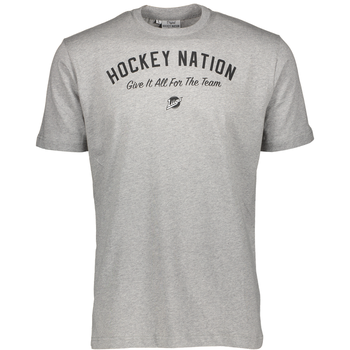 Hockey Nation - Give it all for the team t-paita - virallinen Liiga-tuote