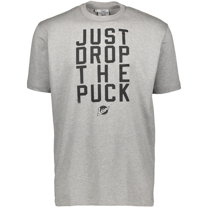 Just Drop The Puck t-paita - virallinen Liiga-tuote